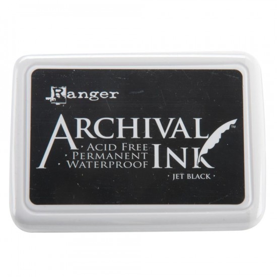 Ranger - Archival Ink pad couleur «Jet Black»